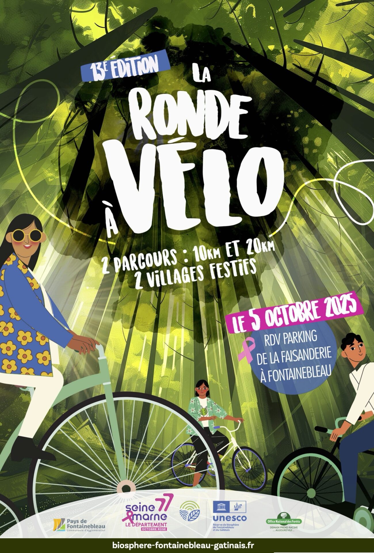 Ronde à vélo 2025
